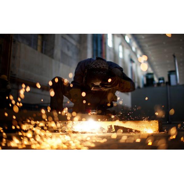 steel grating cutting machine