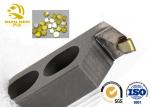 High Precision Pcd Diamond Cutting Tools CNC Process 0.8um Graininess End Mill