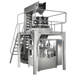 Quality Multifunction Doypack Pouch SS304 Frozen Food Packaging Machine 50bags/Min wholesale