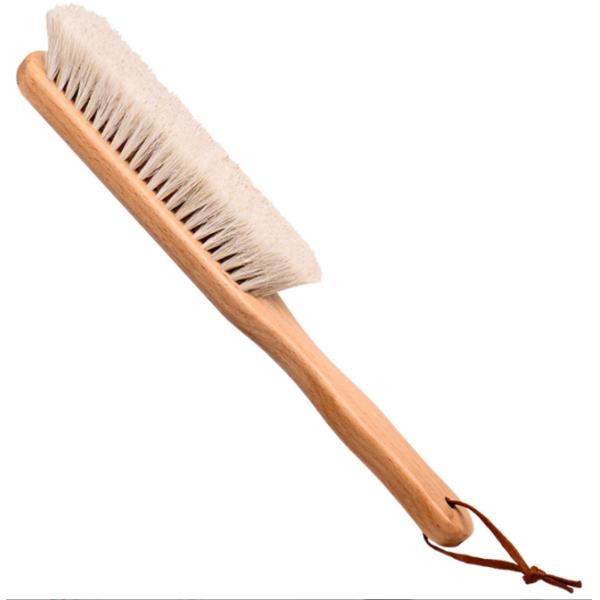 Long Handle Horse Hair Long Handle Soft Hair Shoe Brush Sweep Bed Brush Coat Cleaning Brush