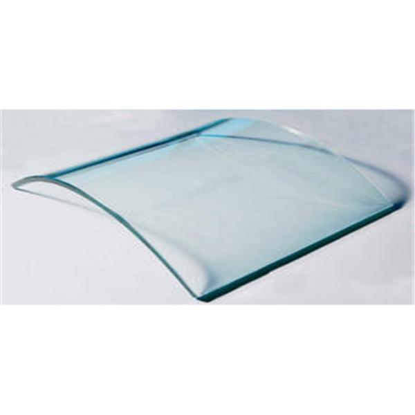 Swimming Pool Bent Tempered Glass , Size Customized Curved Toughened Glass