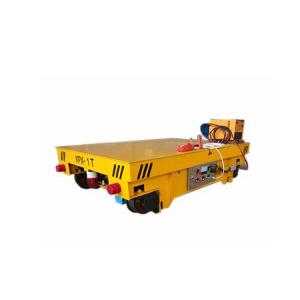 China Remote Control Material Transfer Cart , Automated Rotating Motorized Platform Cart on sale
