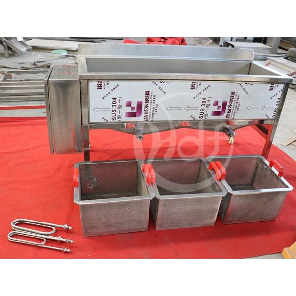 Two Baskets Snacks Frying Machine Electric Pressure Deep Fryer For French Fries