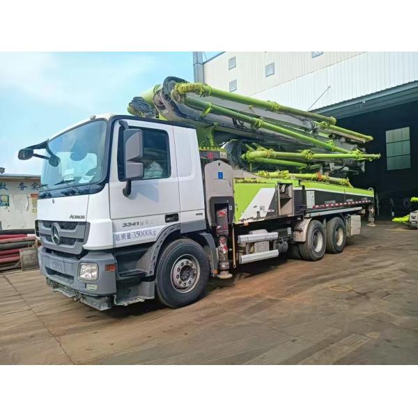 2019 Concrete Boom Pump Truck Zoomlion 49m With Mercedes Benz Chassis