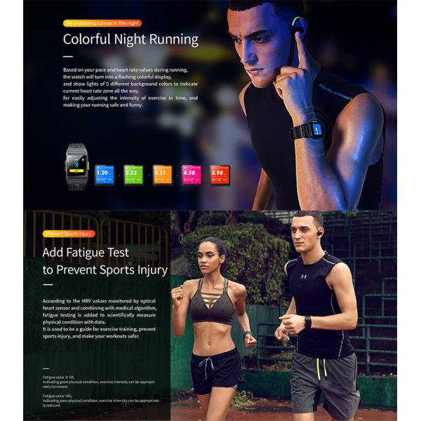 Heart Rate Monitor Bluetooth 4.2 Kids Gps Tracker Watch