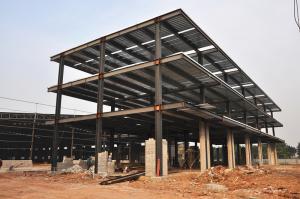 Quality Large Multi - Storey Light Steel Frame Building Metal Structure Construction Customized Size House wholesale