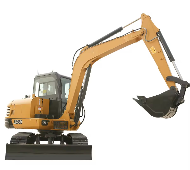 XE55D Hydraulic Excavator 1300mm Milling Width 75% Climbing Ability Ultimate Construction Solution