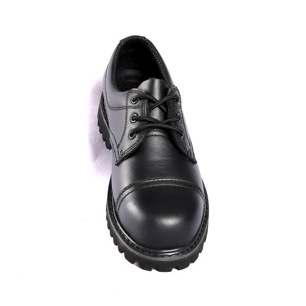 Lace Up Nubuck Cow Leather Rubber Sole Goodyear Slip Resistant Shoes Industrial Safety Shoes