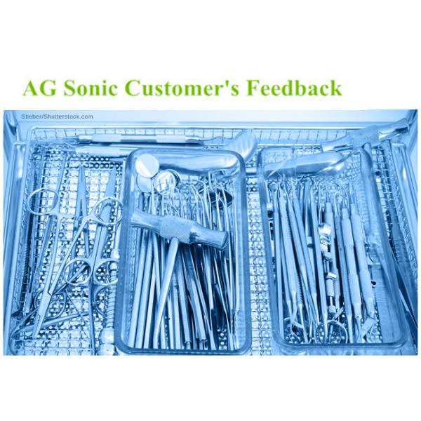 Medical Laboratory Digital Ultrasonic Cleaner 0-30 Minutes Timer 20-80C Temp Adjustable