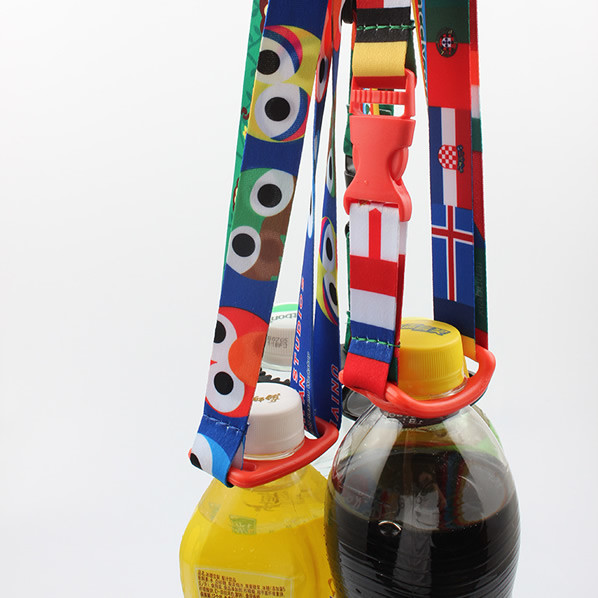 Water Bottle Holder Lanyards, Carabiner Hook Drink Holder Lanyard With Clips | Bottle Holder Neck Lanyard
