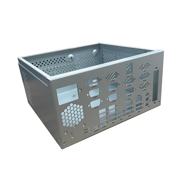 Custom Powdercoat Stainless Steel Sheet Metal Enclosure with 0.01-0.05mm Tolerance for Computer Case