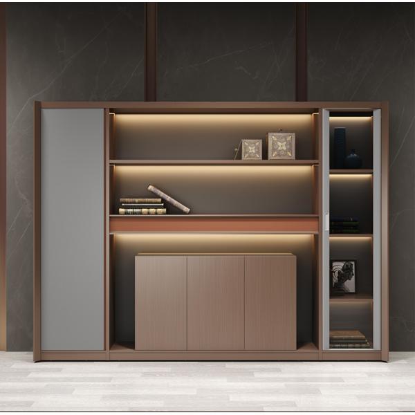 Ceo Office Room Decorations Storage Bookcase Wooden Modern Mdf Bookshelft Bibliotheque File Cabinet