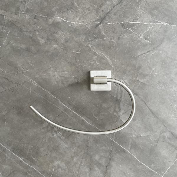 Hotel Kitchen Bathroom Towel Rings Stainless Steel Anti Rust