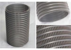 Quality High Strength High Filtration AccuracyVee Wire Filter Screen Stainless Steel Custom wholesale