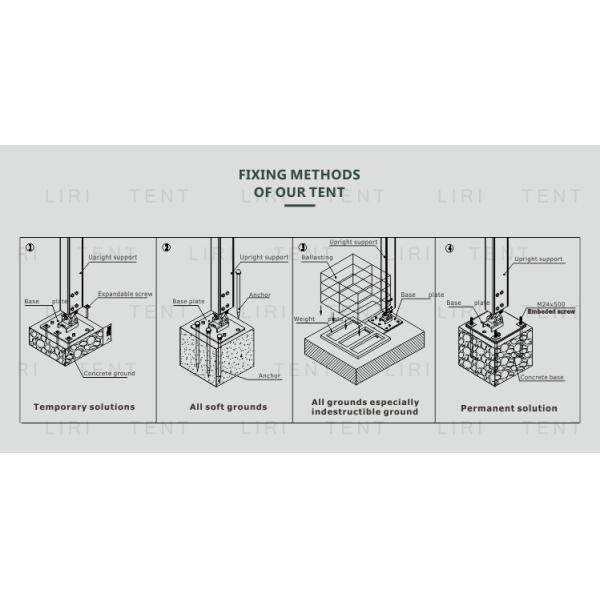Custom Logo Luxury Geodesic Dome Glamping Tent Outdoor Waterproof