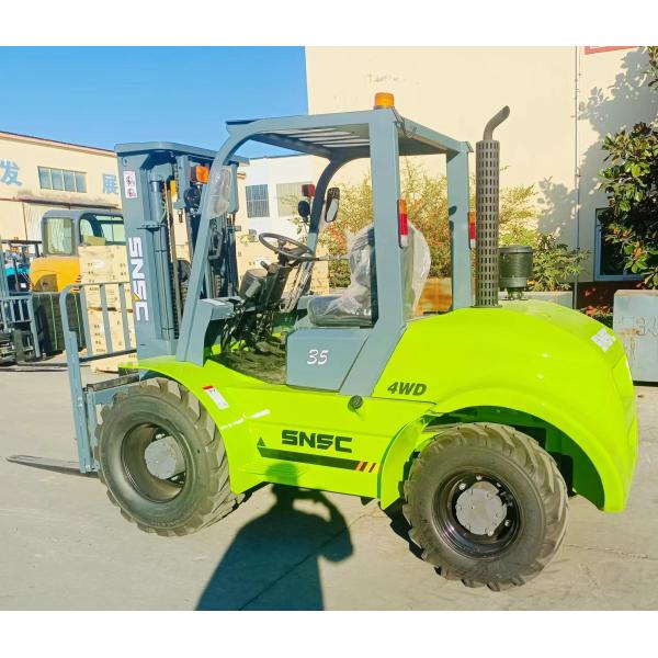 3000kg-5000kg 4wd Rough Terrain Forklift Off Road Forklift Lift Trucks
