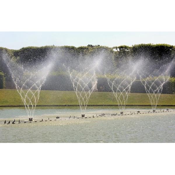 350L/Min 2" Fully Stainless Steel Fountain Rotating Nozzle