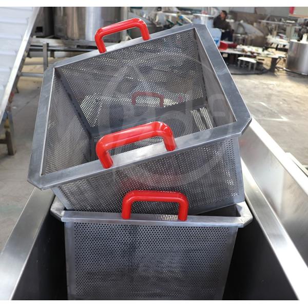 Two Baskets Snacks Frying Machine Electric Pressure Deep Fryer For French Fries