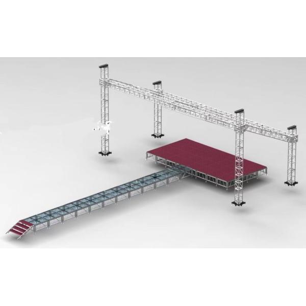 Adjustable Mobile Outdoor Tent Canopy Large Heavy Duty Marquee For Dj Concert Stage