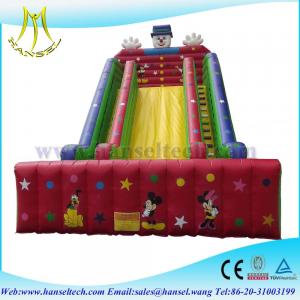 Quality Hansel Best Quality and Safe Painting Inflatable Slide for Sale wholesale