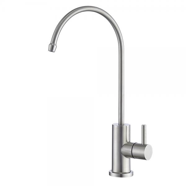 Cheap Stainless Steel 304/316 Kitchen Sink Reverse Osmosis Filter Drinking Purifier Ro Water Faucet Satin Finished for sale