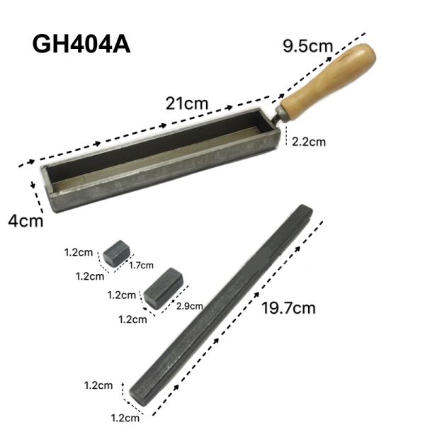1.5kg Welding Machine Accessories Metal Molding Groove Ingot Moulds