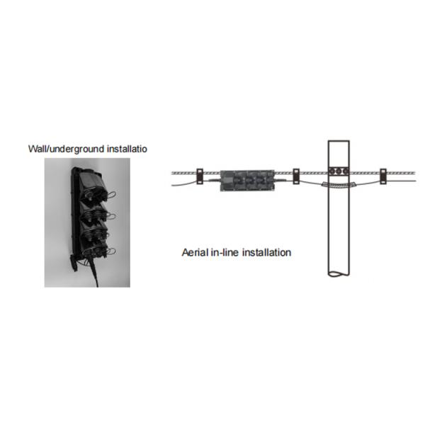 Multiport Fiber Optic Enclosures IP68 FTTA Waterproof Pre Connection Distribution Box