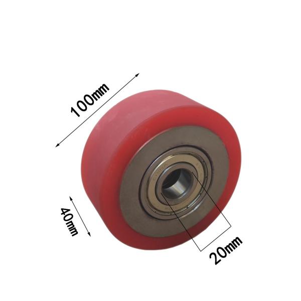 Muller Weaving Loom Spare Parts Ribbon Loom Pinch Roller Polyurethane Rubber Wheel