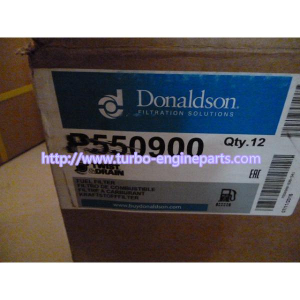 P550900 Donaldson Fuel Filters , Reusable Inline Oil Filter For Excavator