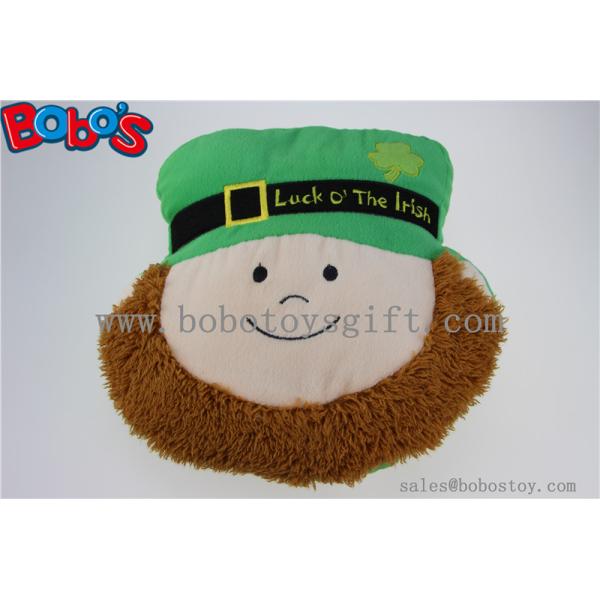 Plush Doll Smile Face Shape Sofa Pillow Stuffed Soft Hug Car Cushion