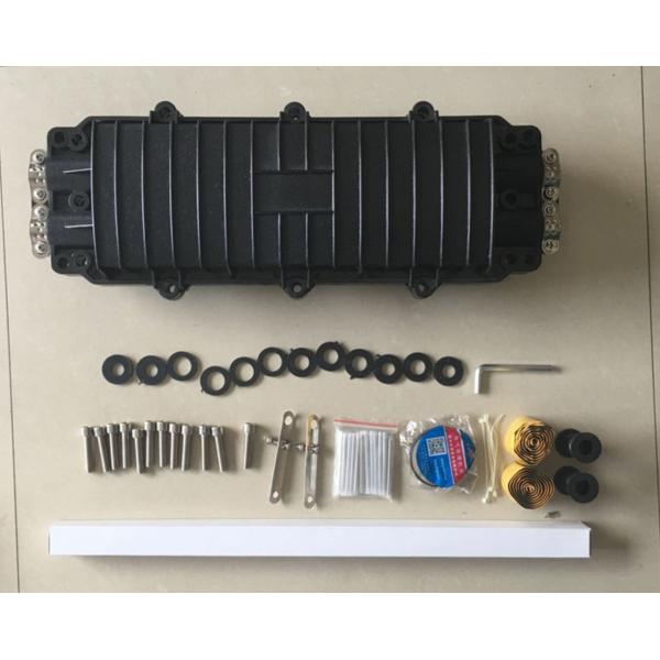 PC Material IP65 Fiber Optic Splice Closure KCO-H2295 Inline Type 2 In 2 Out 12fo