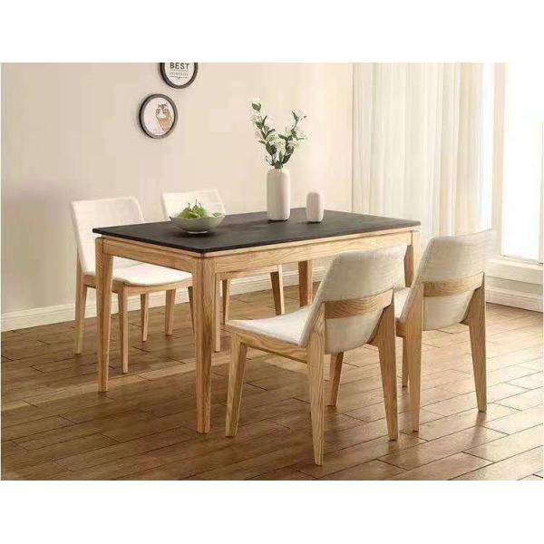 SGS Simple Antique Wooden Throne Chair Leisure Walnut Wood And Fabric Dining Chairs