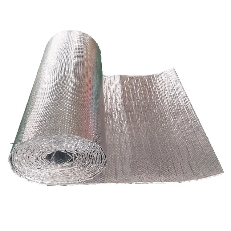 4mm 8mm Reflective Insulation Double Sided Foil Sound Heat Insulation For Roof Wall