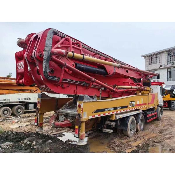 Shacman Used Concrete Pump Truck Used Truck Mounted Concrete Pumps SYM5350THB 520-C10