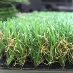 Plastic Green Small Garden Artificial Grass 35mm For Balcony Patio Turf