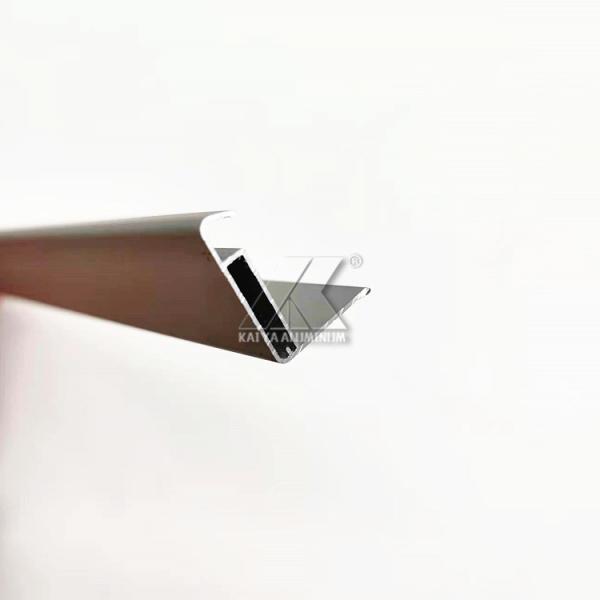 H Beam Extrusion 6063 Aluminium Alloy Profile Matt Silver Color