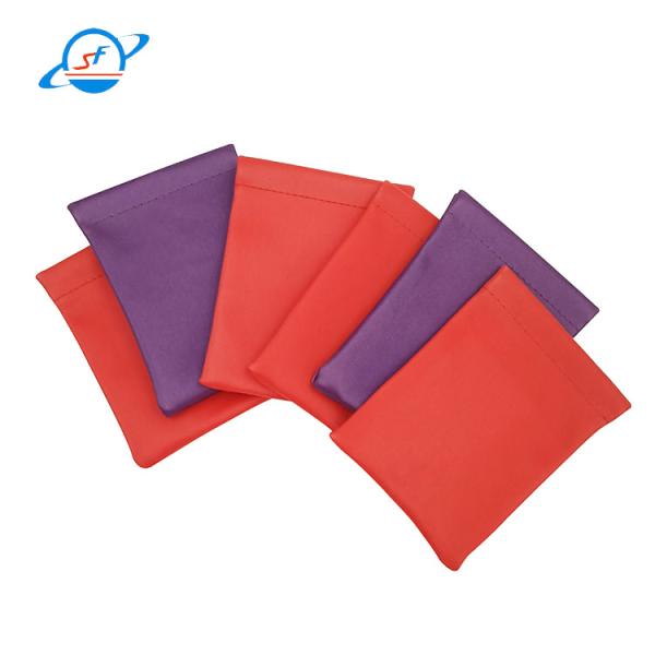Custom High Quality supplier jewelry gift bag purple gift bag Small Leather Packaging Bag Jewelry Pouch