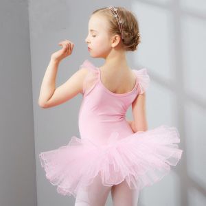 Girls Ballet Clothes Costumes Toddler Leotard Professional Tutus Ballerina veil