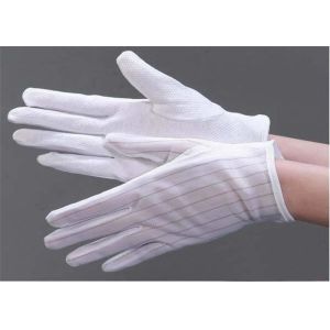 Water Proof Surgical Sterile Gloves , Medical Rubber Gloves Slippy Prevention