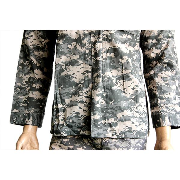 Digital Desert Ripstop Fabric Military BDU Uniform For Hunting And Outdoor Activities