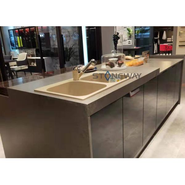 Anti Corrosion Quartz Stone Top Artificial Stone Kitchen Countertops Durable