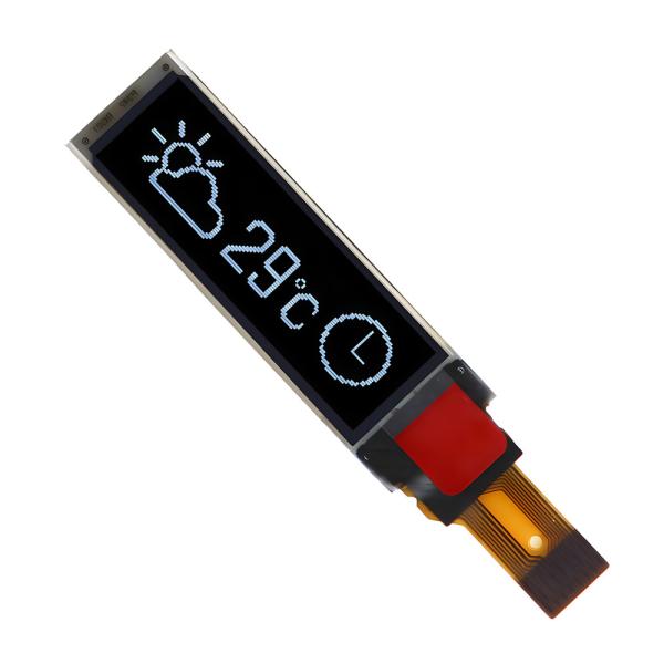 0.87 Inch Slim OLED Display Module 128x32 Pixels I2C Interface White/Blue Text