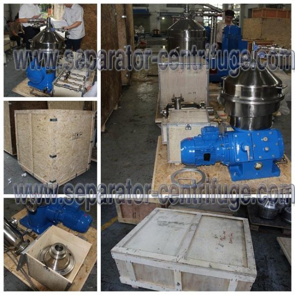2 Phase Disc Stack Centrifuges Soy Sauce Centrifuge Separator Machine