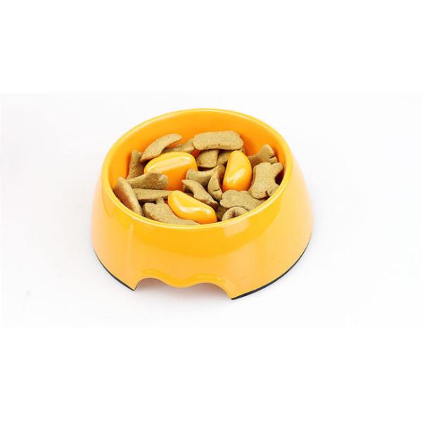Plastic 190g Small Pet Feeder Bowl Pantone Cat Slow Feeder