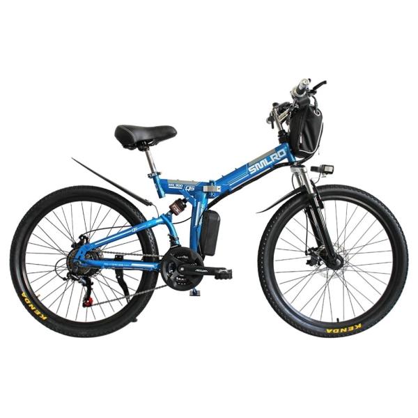 48V 24 Inch Electric Bike 1000 Watt SHIMANO 21Speed Geared 6061Alu Frame
