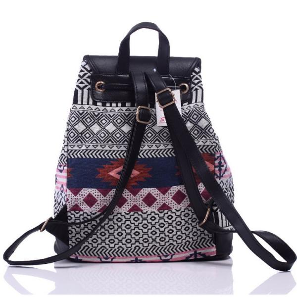 2016 new European and American popular handbag shoulder bag tide backpack canvas bag