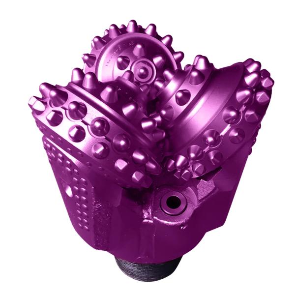 Oil Geological Roller Cone Bit Rubber Sealed Bearing TCI Tricone Drill Bit Hard Rock Drilling Bits
