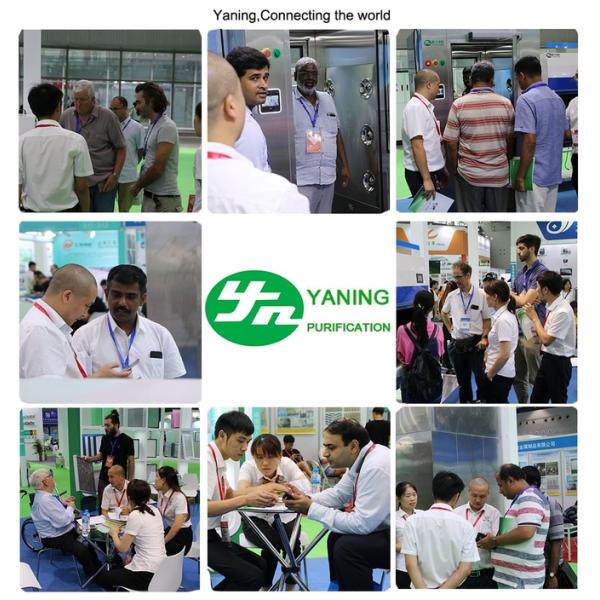 Ce Certification Stainless Steel Cleanroom Air Shower With Face Recognition System