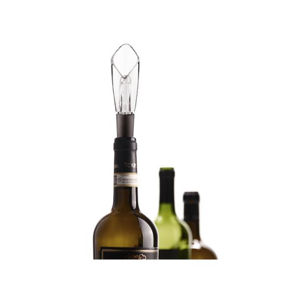 Plastic Silicone Champagne Bottle Wine Aeartor Pourer For Fast Wake Up The Wine Food Grade Material