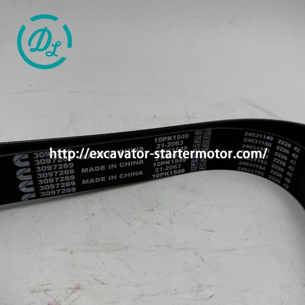 EexcavaStart Cummins M11 Engine V Ribbed Belt OEM 3097269 10PK1549